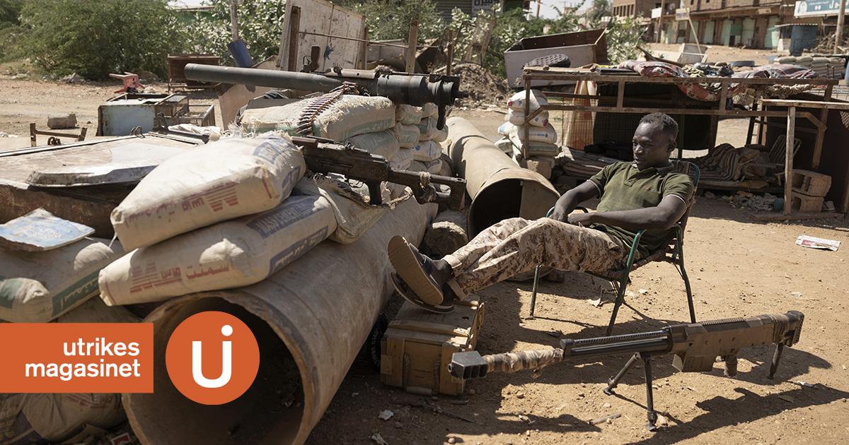 Rapport från krigets Sudan: kaos och skräckscenarier