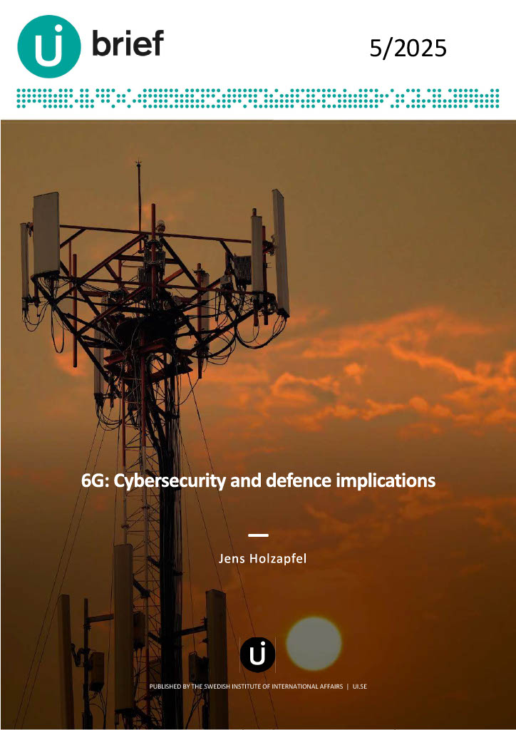 6G: Cybersecurity and defence implications