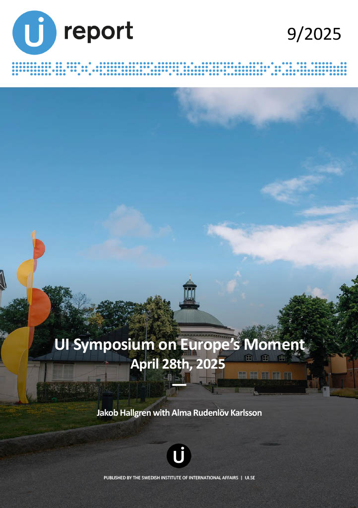 UI Symposium on Europe’s Moment: April 28th, 2025