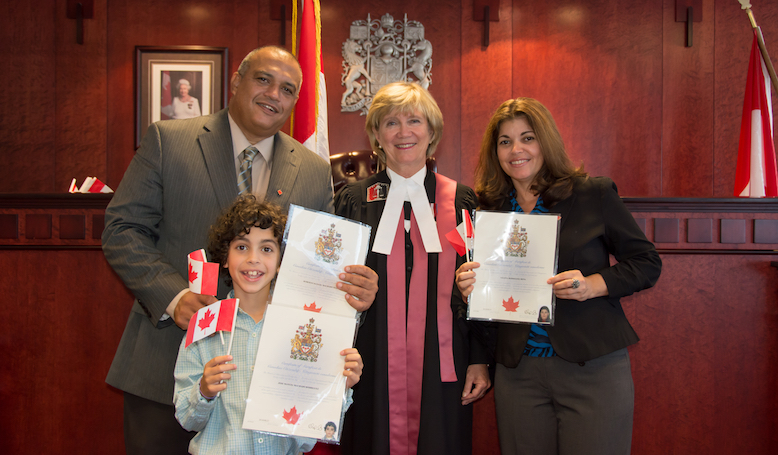 Kanada medborgarskapsceremoni